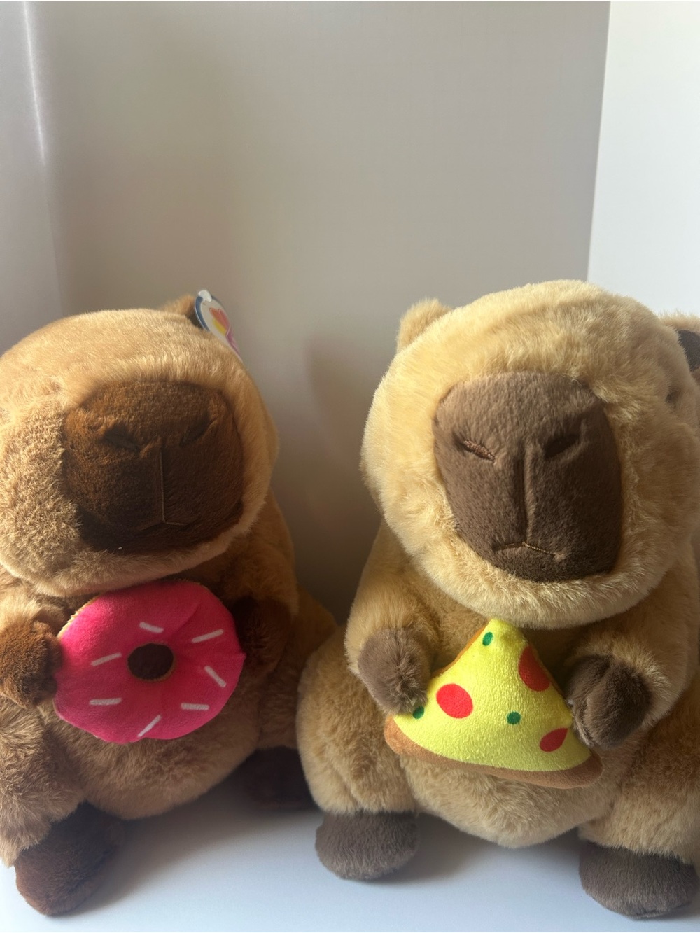 NWT Nanco Capybara Food Plushes